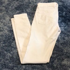 American Eagle White Jeggings